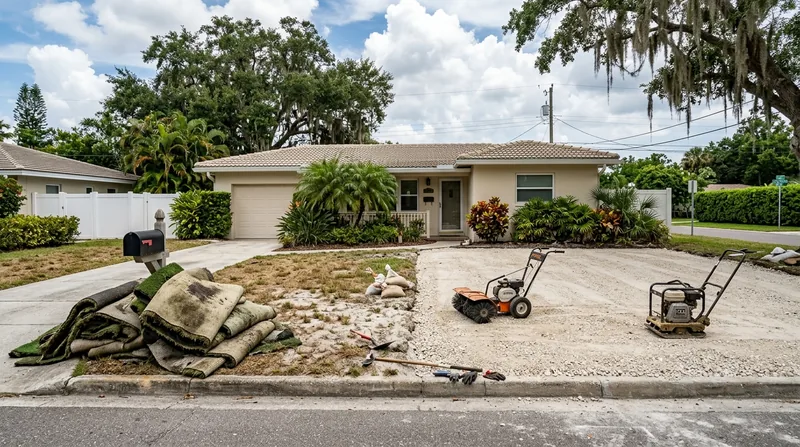 Turf Removal, Replacement & Lawn Conversion Tampa