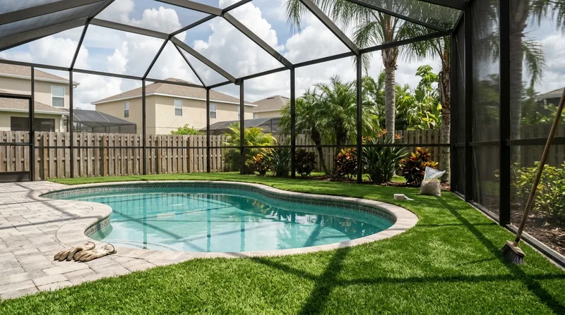 Pool Surround Turf Tampa