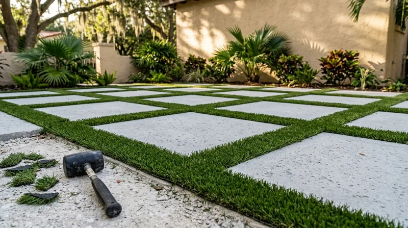 Patio, Balcony & Turf-Paver Strips Tampa